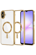 Samsung Galaxy A07 4G Uyumlu Kross Magneticsafe Kapak - Gold