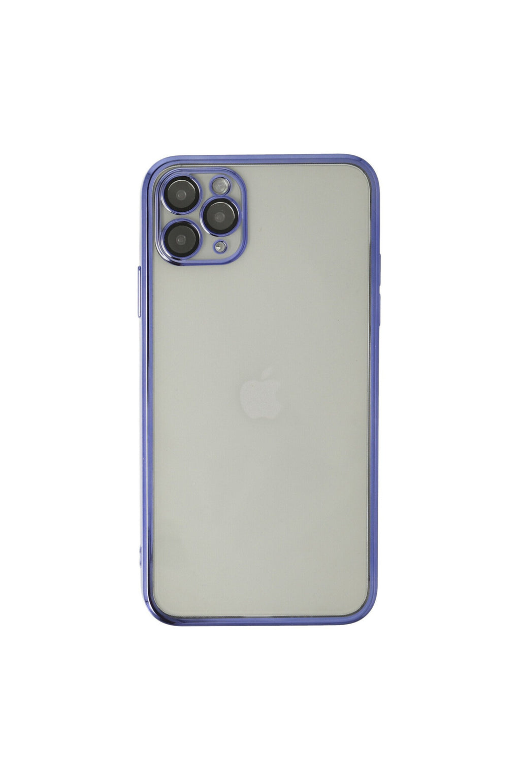Apple iPhone 11 Pro Uyumlu Kılıf Lensli Silikon - Mor