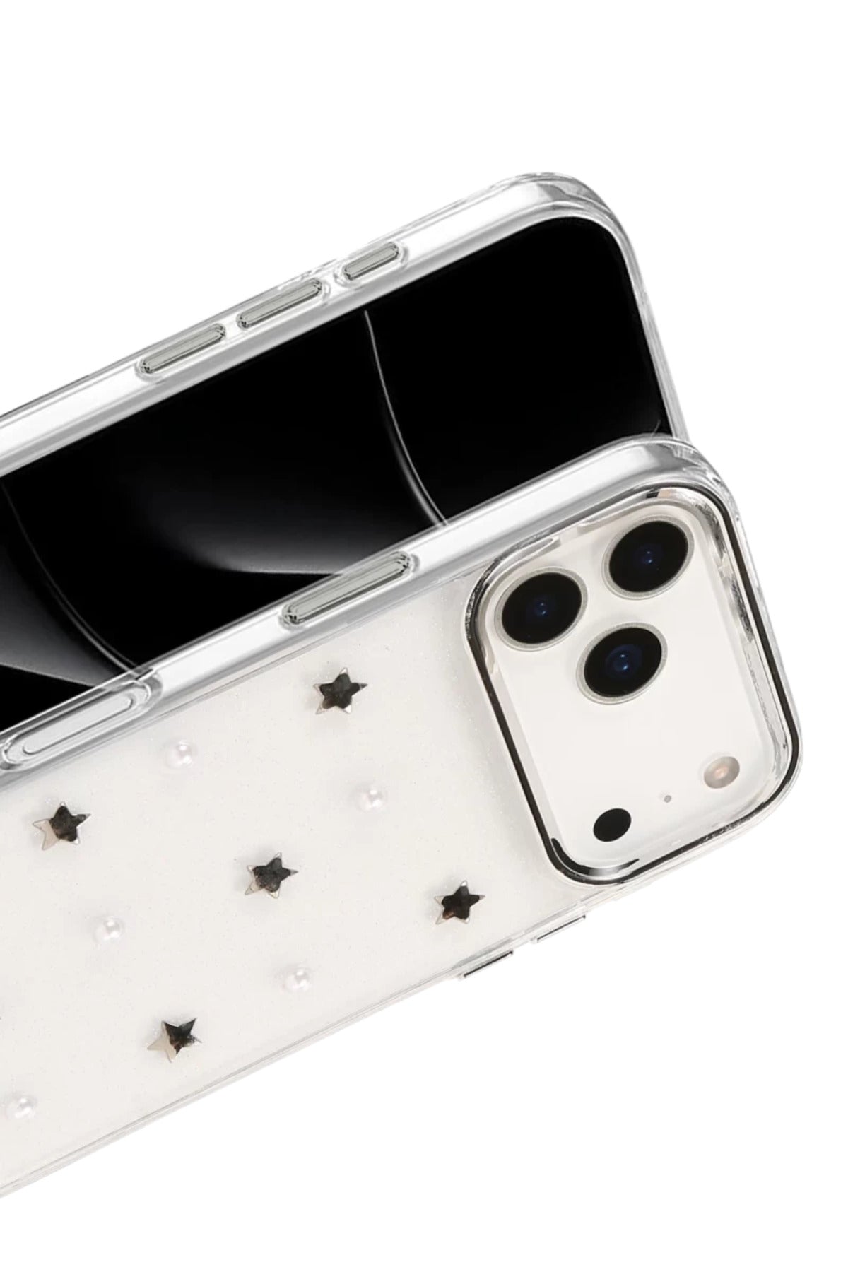 Apple iPhone 17 Pro Max Uyumlu Fiyonk Desenli Kapak - Desen 7
