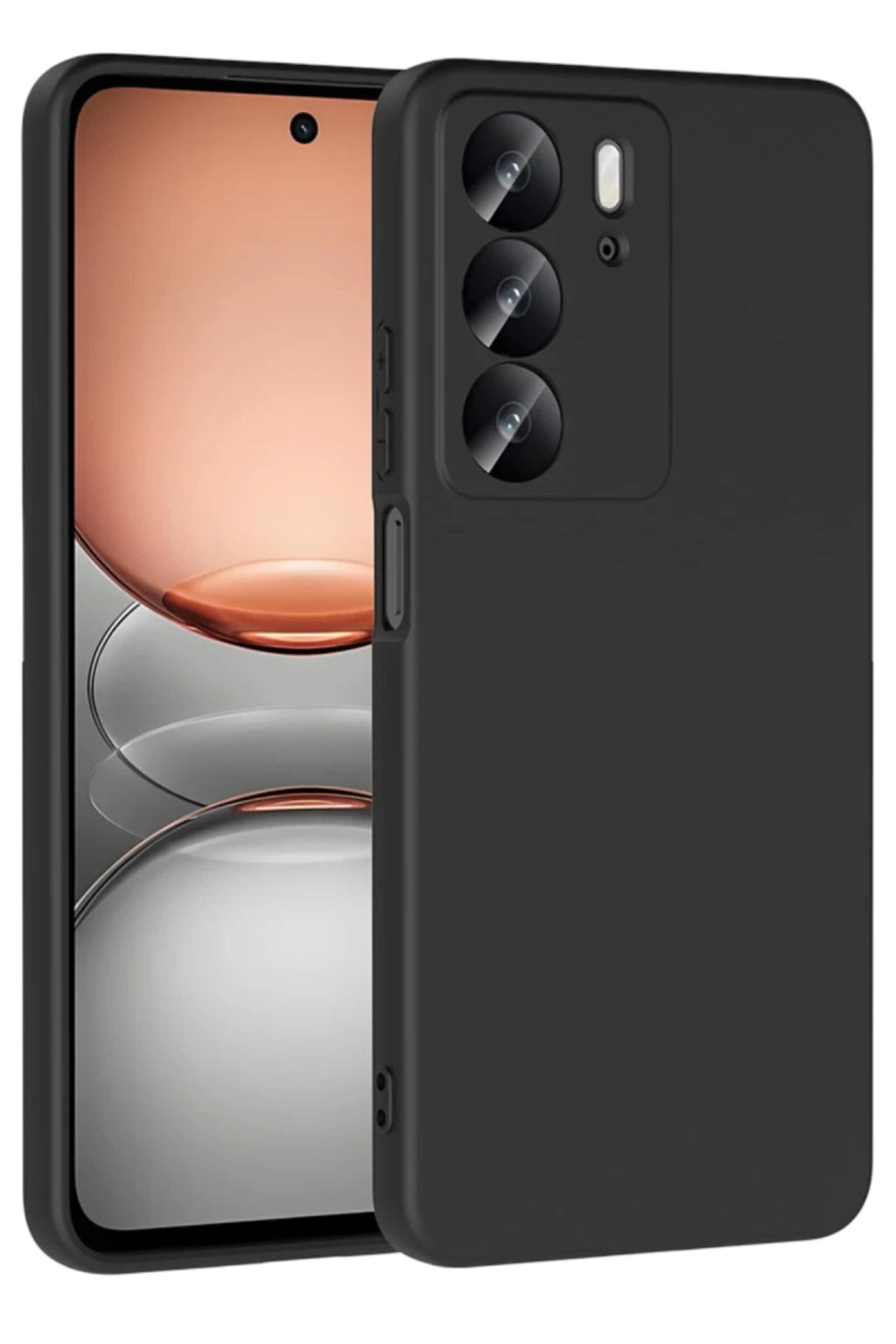 Realme C75 4G Uyumlu First Silikon - Siyah