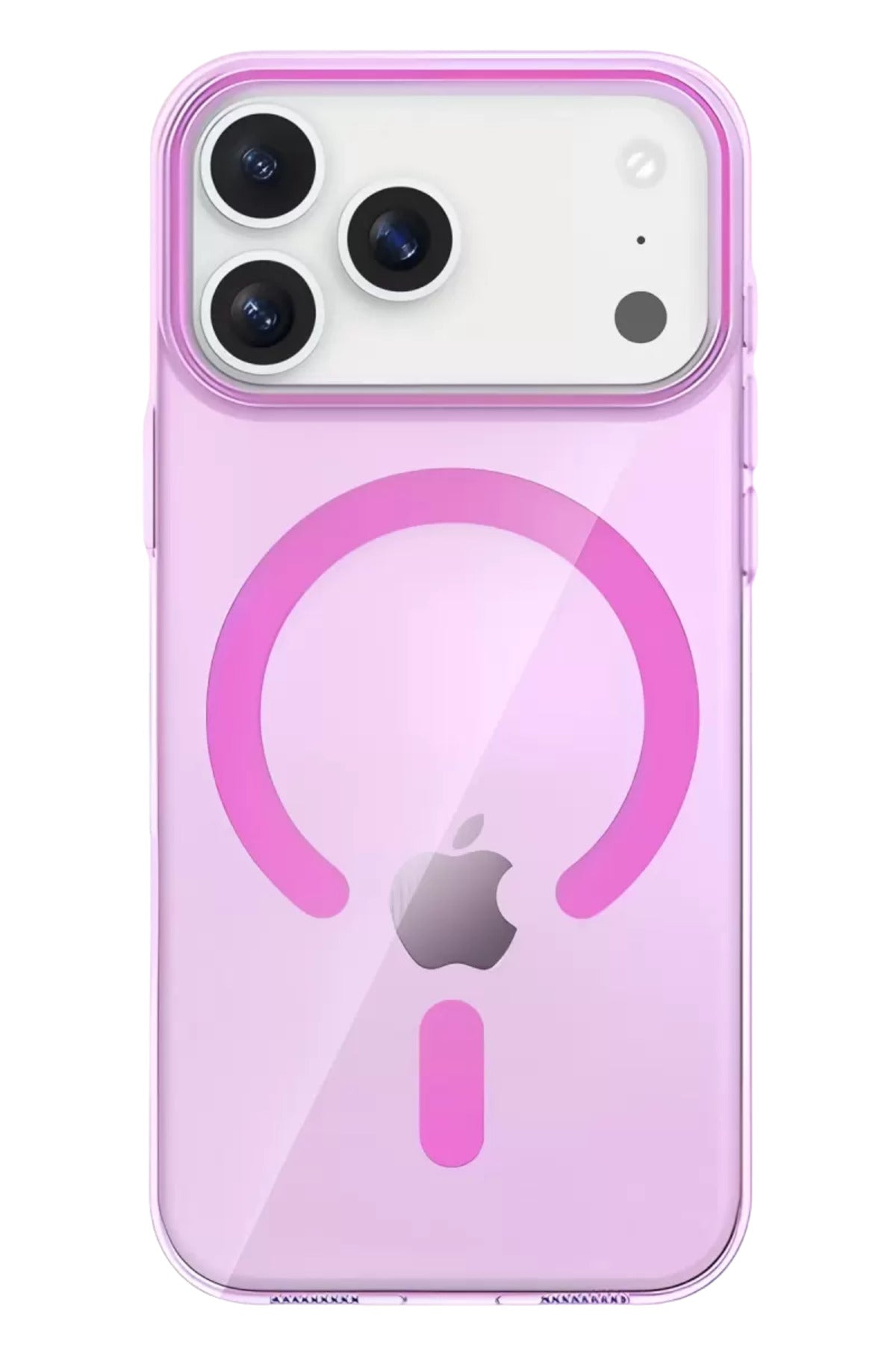 Joko Apple iPhone 17 Pro Max Uyumlu PC Blank Magsafe Kapak - Pembe