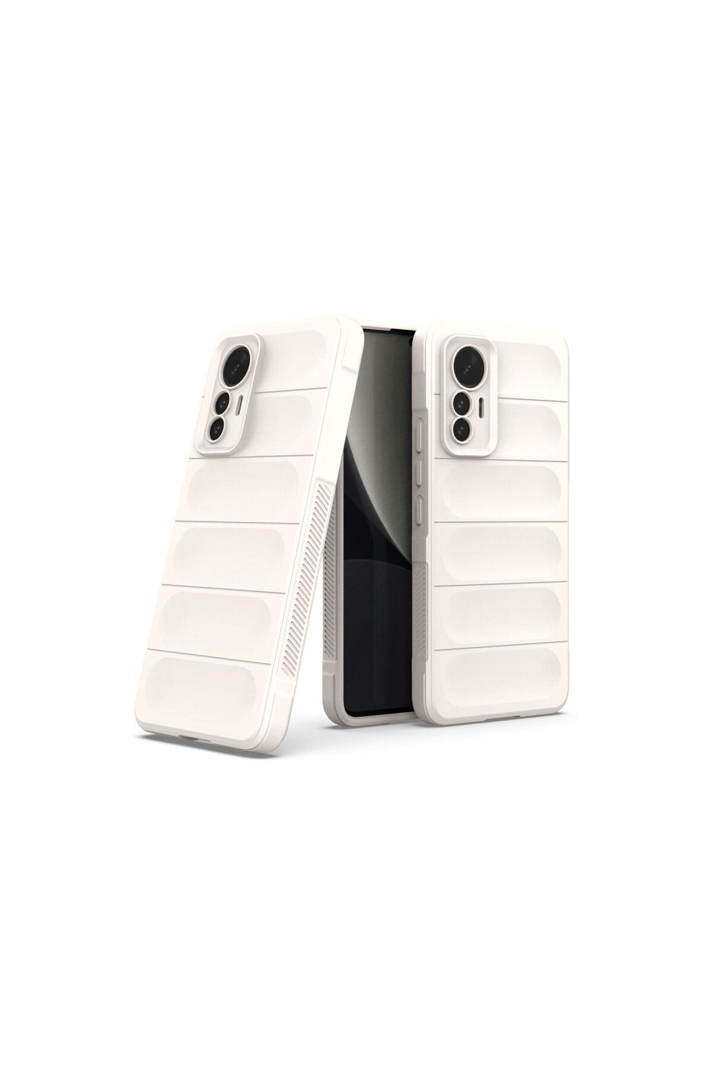 Xiaomi Mi 12 Lite Uyumlu Kılıf Optimum Silikon - Krem