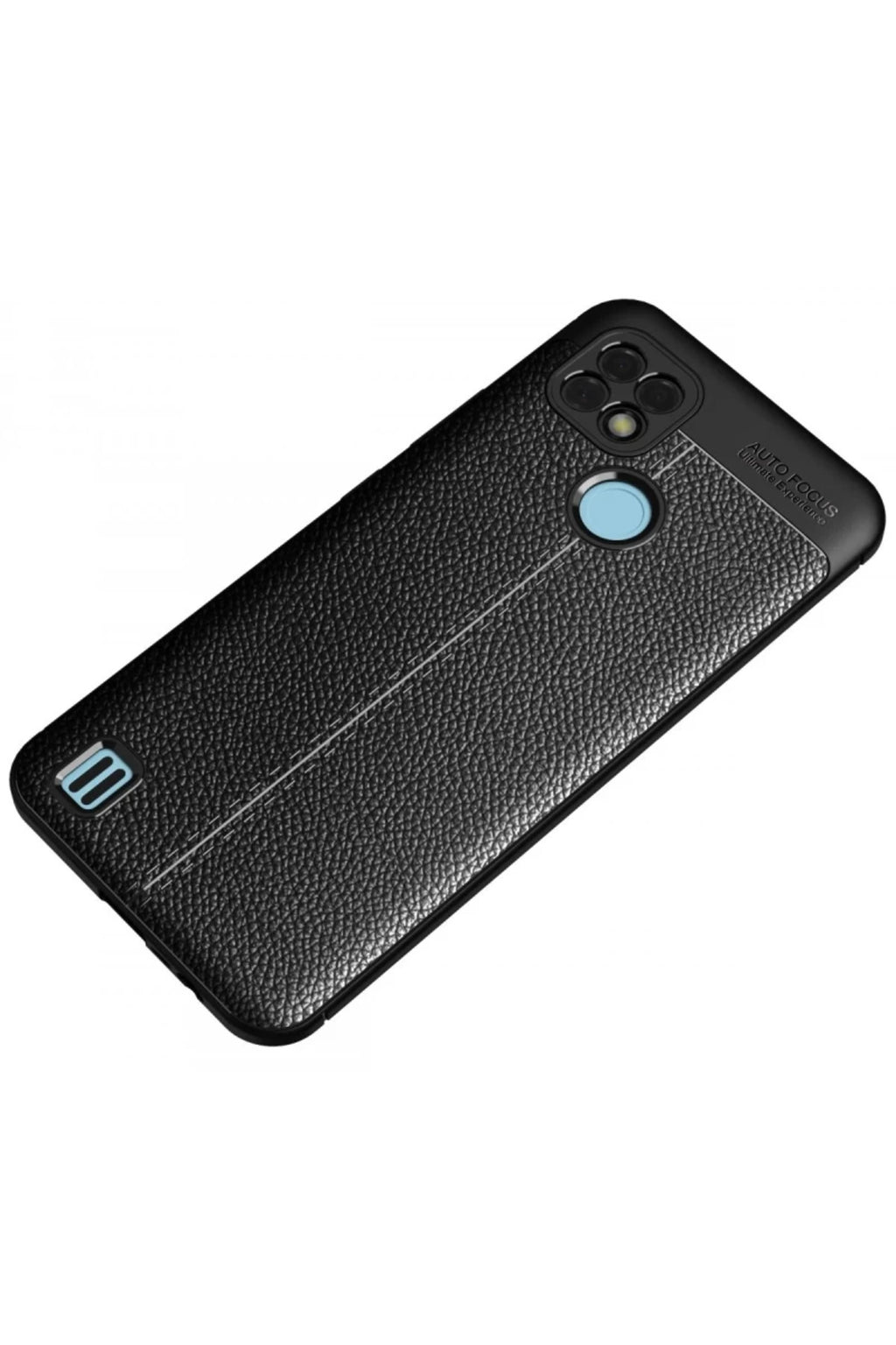 Realme C21 Uyumlu Kılıf Auto Focus Kapak - Siyah