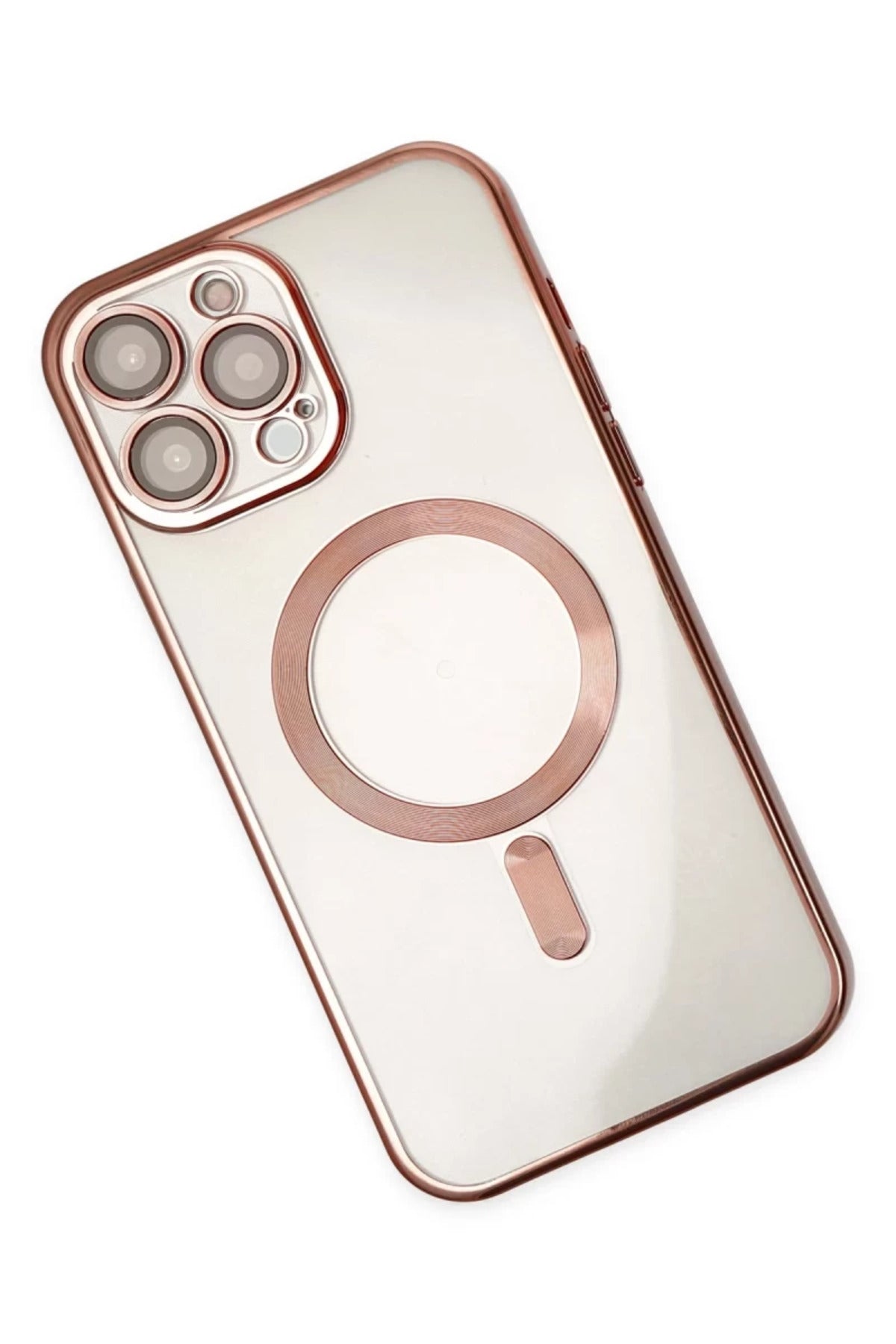 Apple iPhone 14 Pro Uyumlu Kılıf Kross Magneticsafe Kapak - Rose