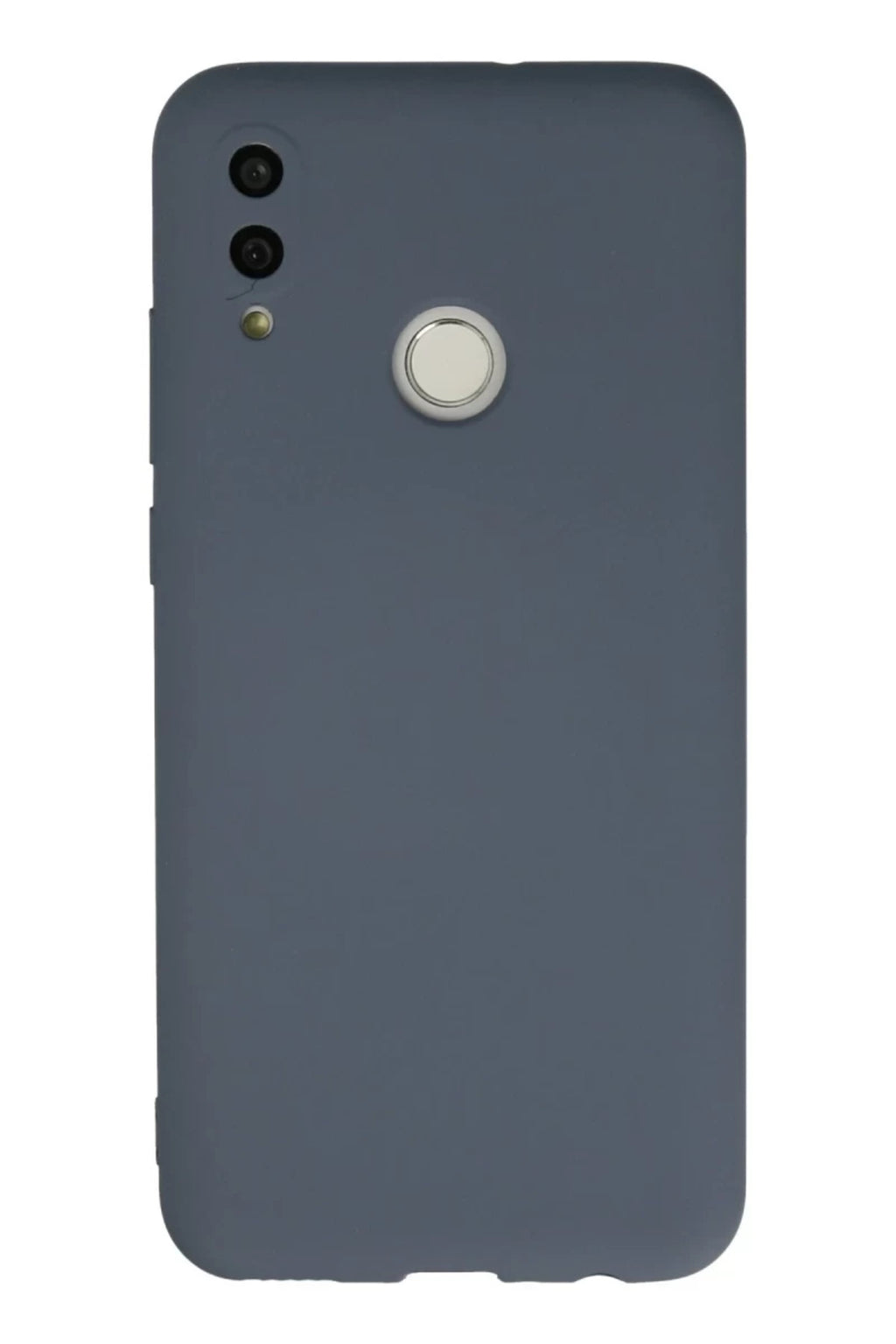 Huawei P Smart 2019 Kılıf Nano içi Kadife Silikon - Gri