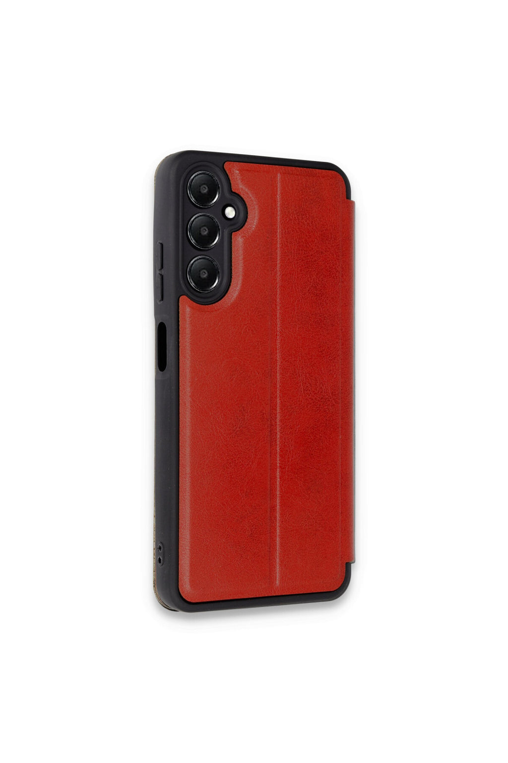 Samsung Galaxy A15 4G Uyumlu Kılıf Flip Cover - Kırmızı