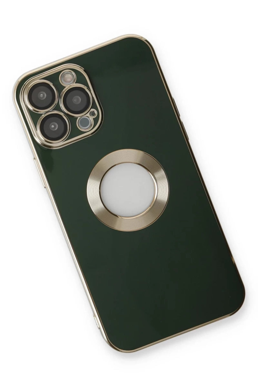 Apple iPhone 14 Pro Max Uyumlu Kılıf Store Silikon - Yeşil