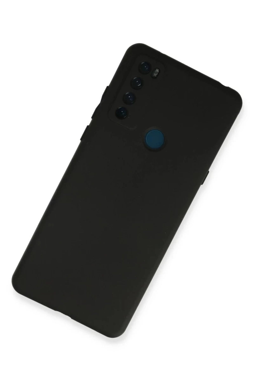 TCL 20 SE Uyumlu Kılıf First Silikon - Siyah