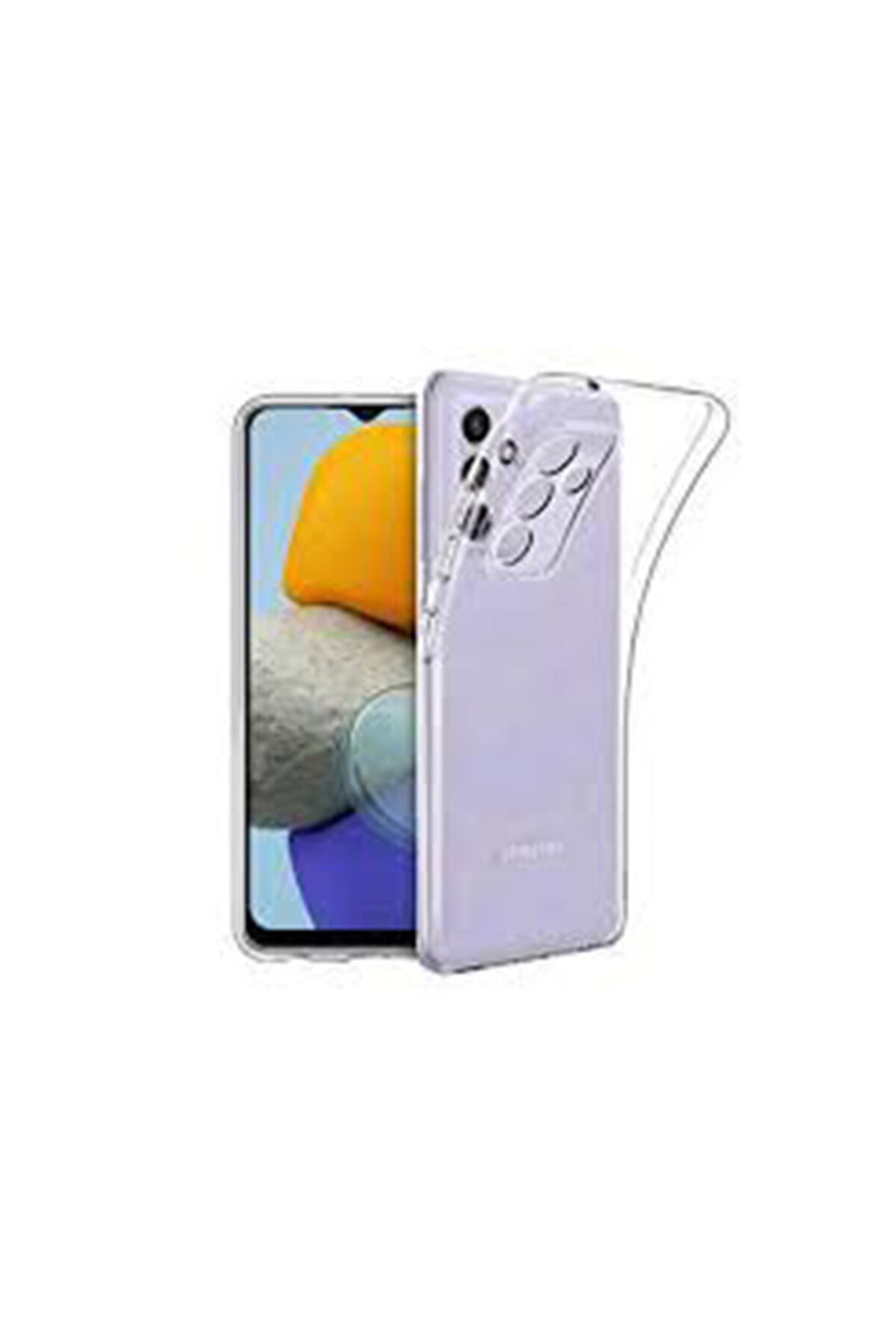 Samsung Galaxy A15 4G Uyumlu Kılıf Lüx Şeffaf Silikon