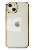 Apple iPhone 14 Plus Uyumlu Kılıf Element Silikon - Gold