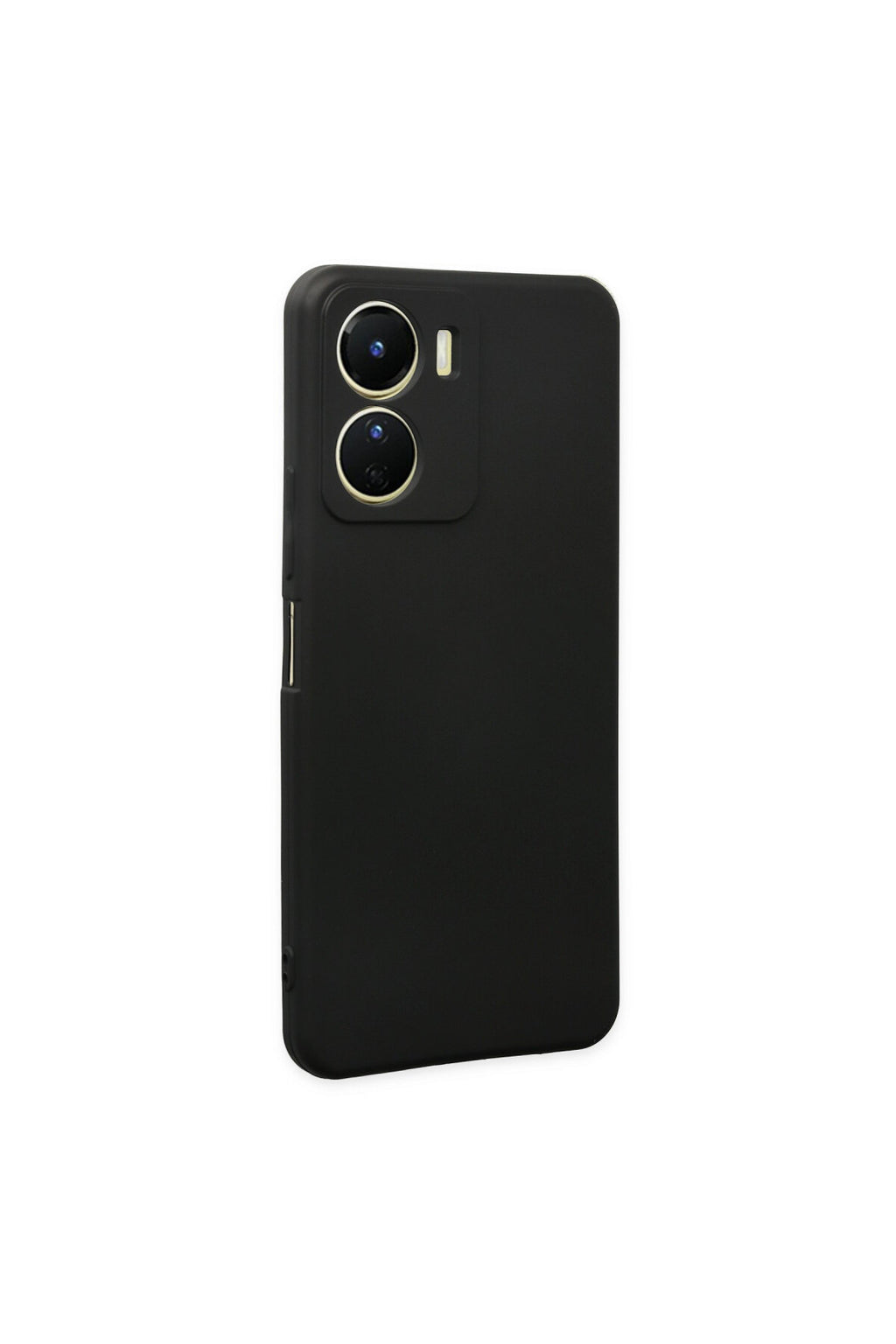 Vivo Y16 Uyumlu Kılıf First Silikon - Siyah