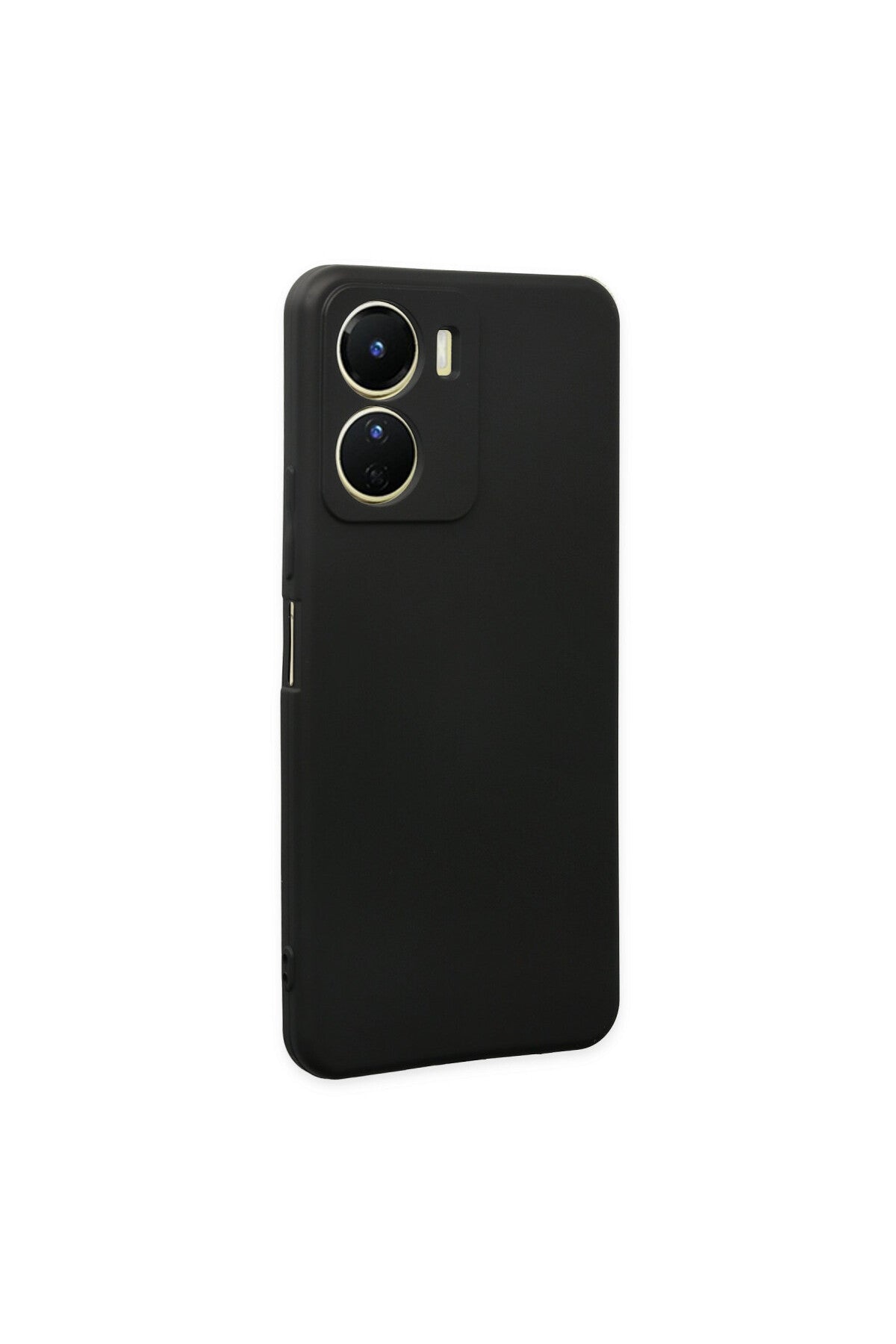 Vivo Y16 Uyumlu Kılıf First Silikon - Siyah