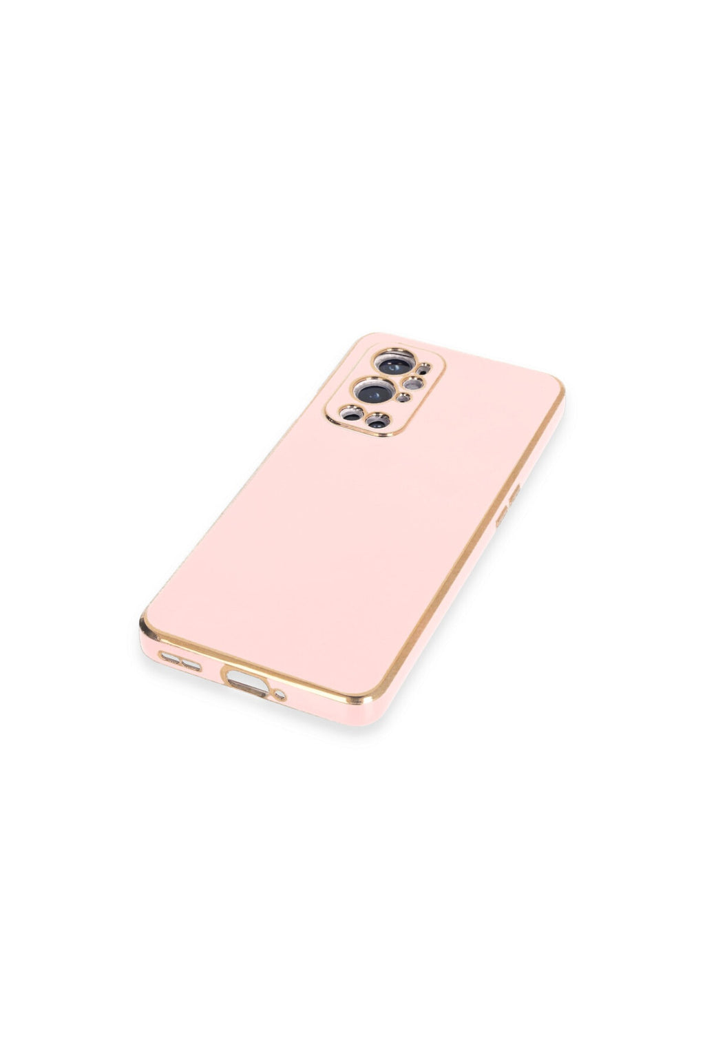 One Plus 9 Pro Kılıf Volet Silikon - Pembe