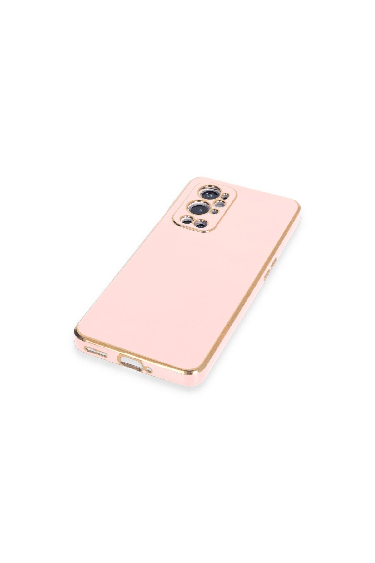 One Plus 9 Pro Kılıf Volet Silikon - Pembe