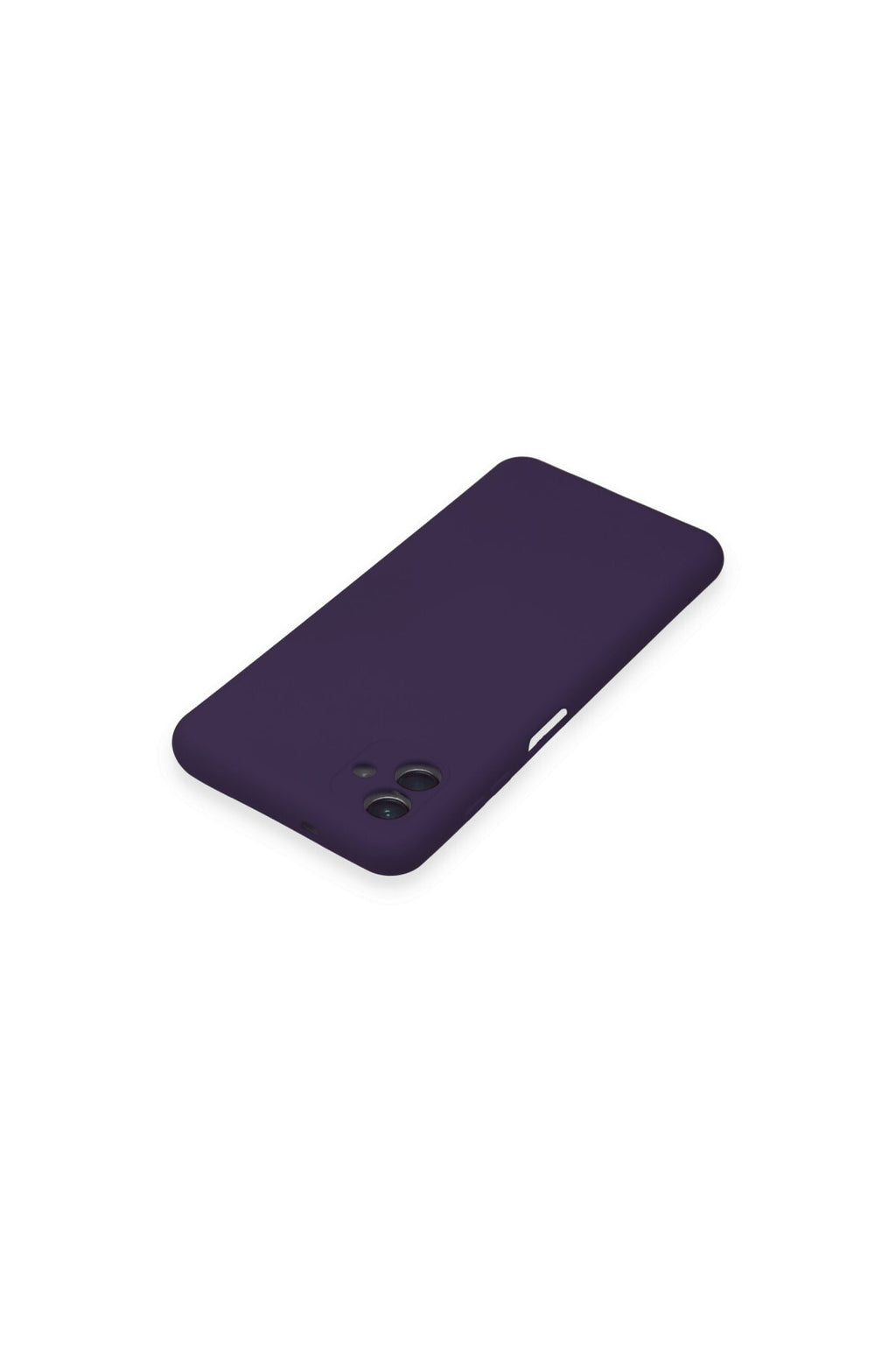 Samsung Galaxy A04 Uyumlu Kılıf Nano içi Kadife Silikon - Mor
