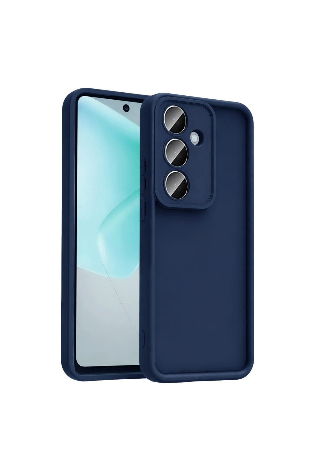 Samsung Galaxy A57 5G Uyumlu Viera Silikon - Lacivert