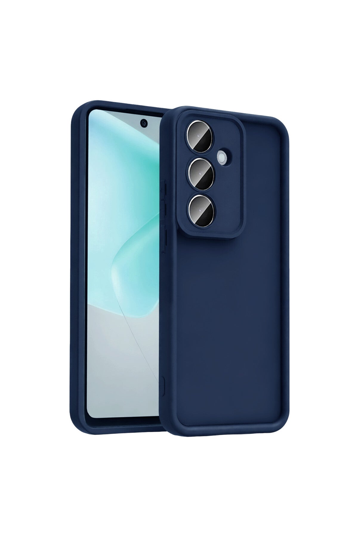 Samsung Galaxy A57 5G Uyumlu Viera Silikon - Lacivert