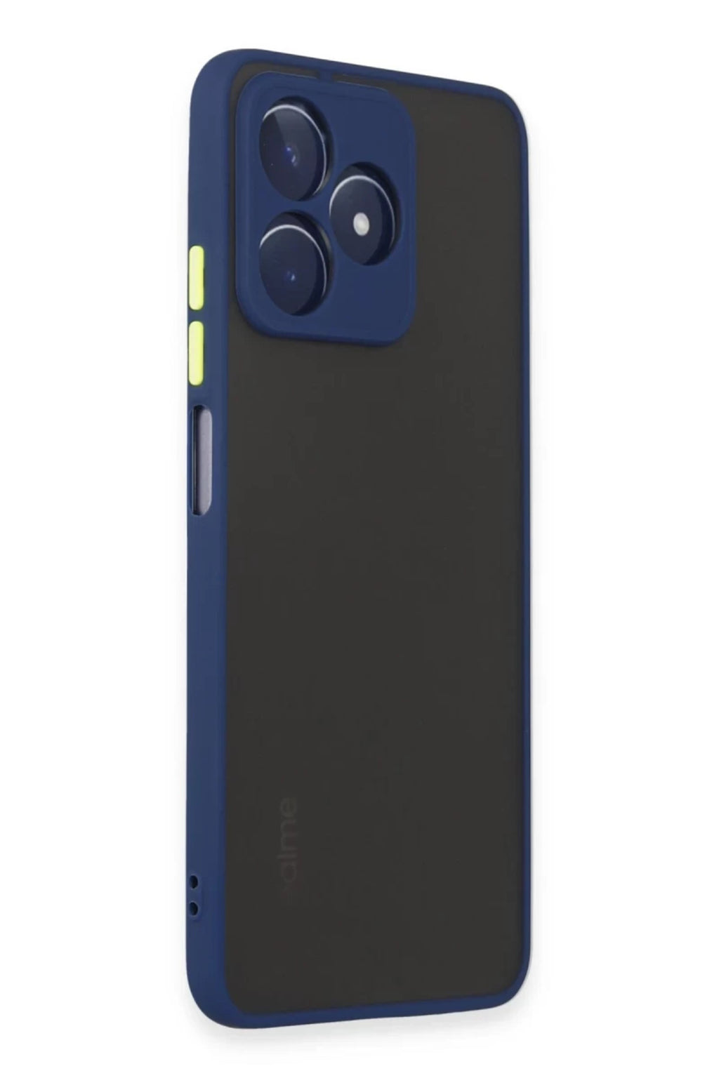 Realme C53 Uyumlu Kılıf Montreal Silikon Kapak - Lacivert