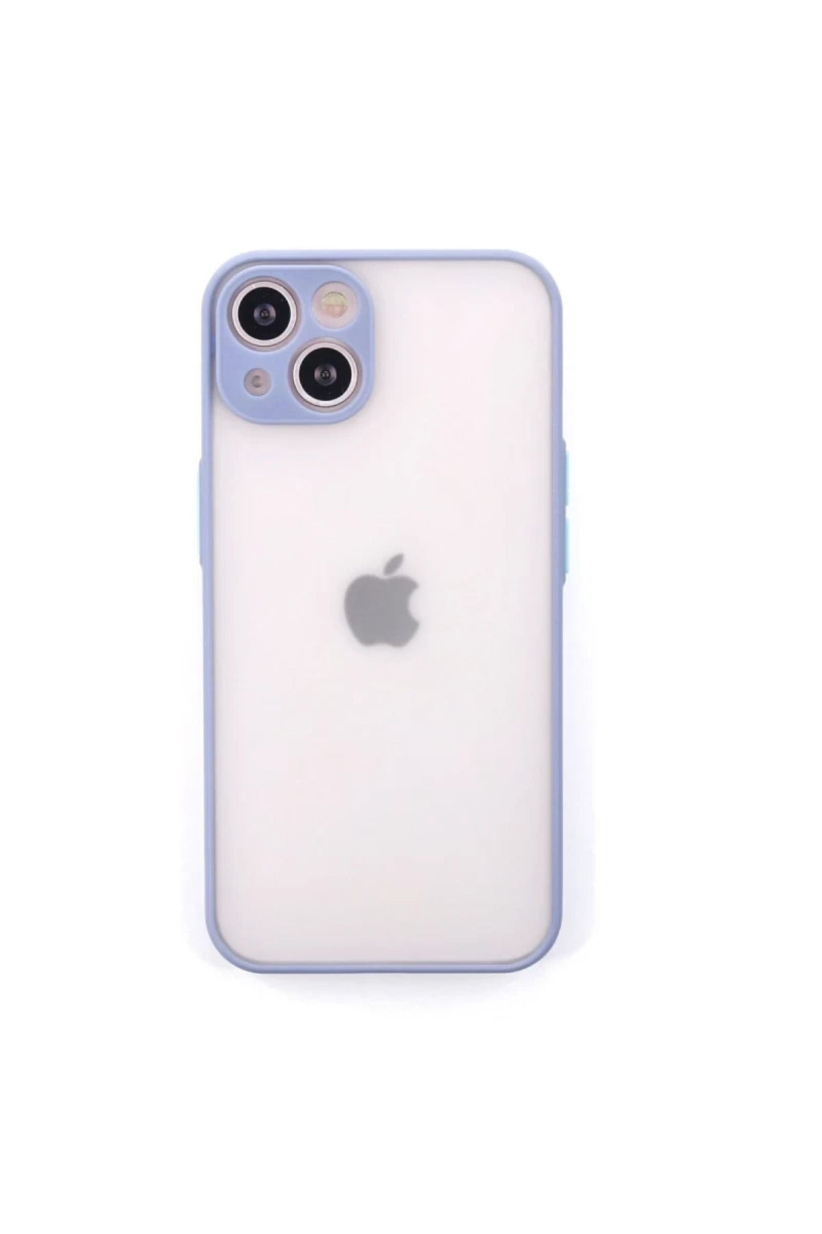 Apple iPhone 14 Uyumlu Kılıf Montreal Silikon Kapak - Gri