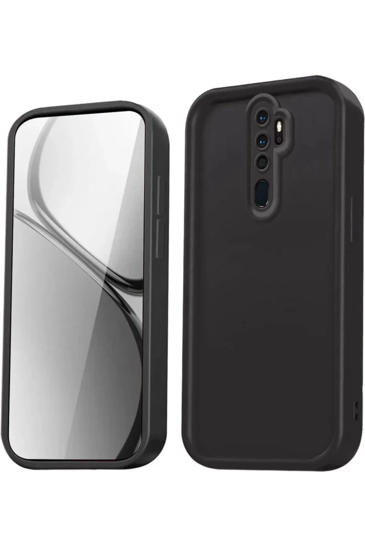Xiaomi Redmi Note 8 Pro Uyumlu Kılıf Viera Silikon - Siyah
