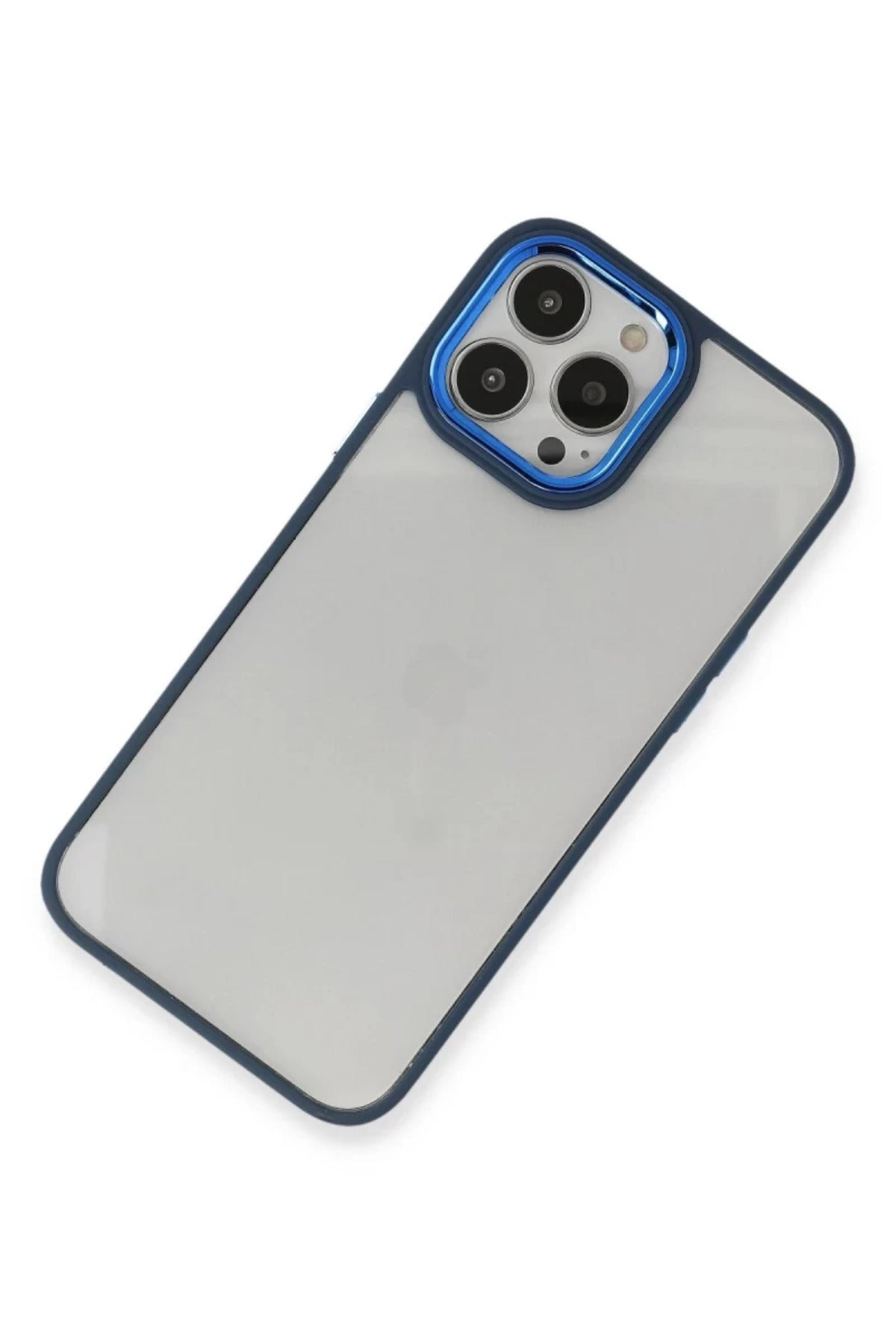 Apple iPhone 14 Pro Uyumlu Kılıf Dora Kapak - Mavi