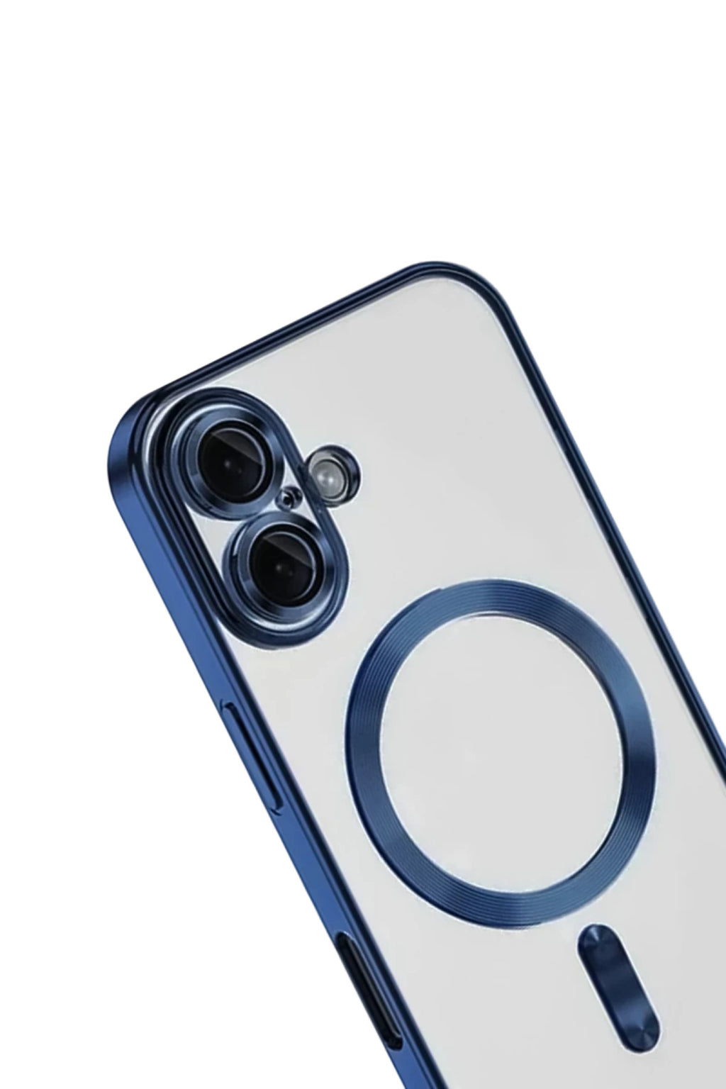 Apple iPhone 16 Uyumlu Kılıf Kross Magneticsafe Kapak - Lacivert