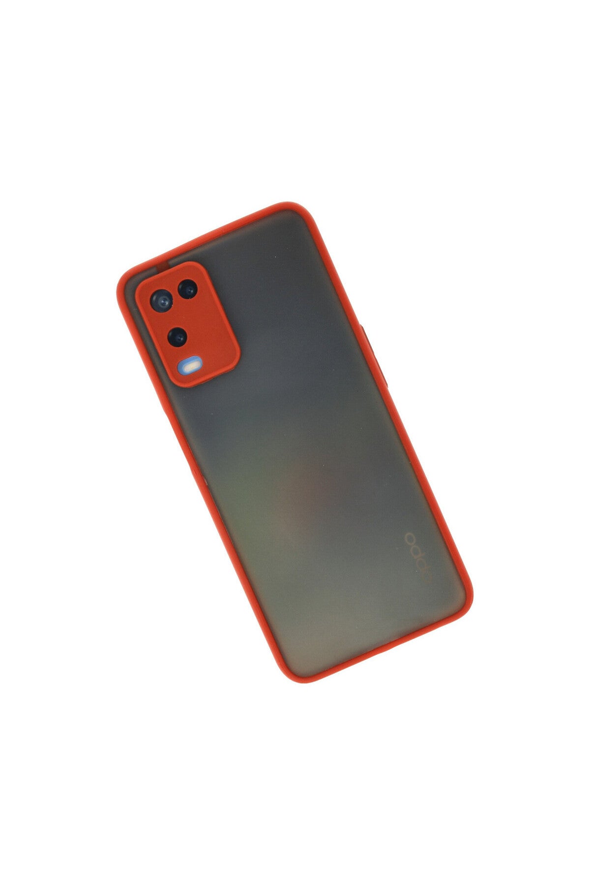 Oppo A54 4G Uyumlu Kılıf Montreal Silikon Kapak - Kırmızı