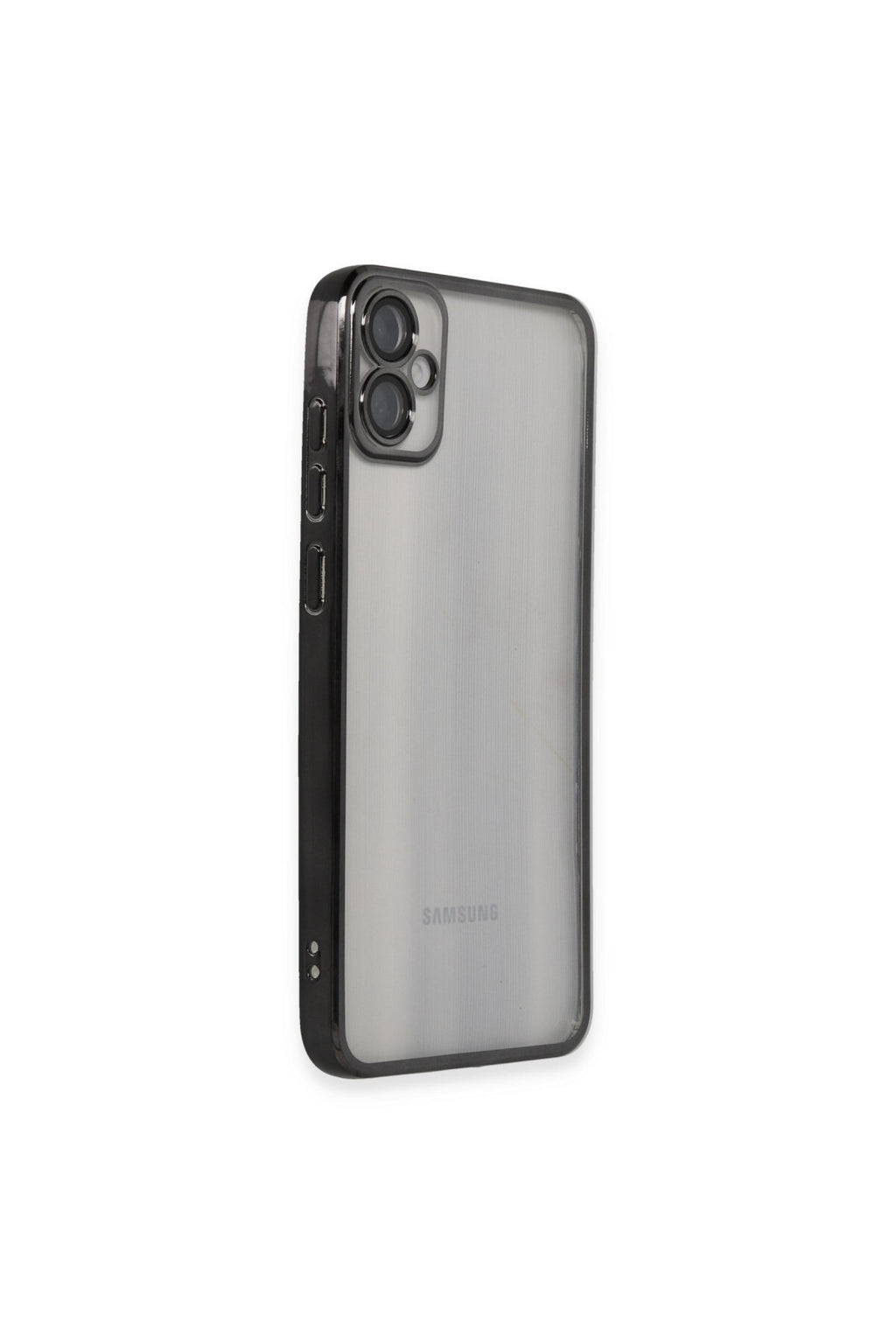 Samsung Galaxy A05 Uyumlu Kılıf Lensli Silikon - Siyah