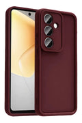 Samsung Galaxy A57 5G Uyumlu Viera Silikon - Bordo