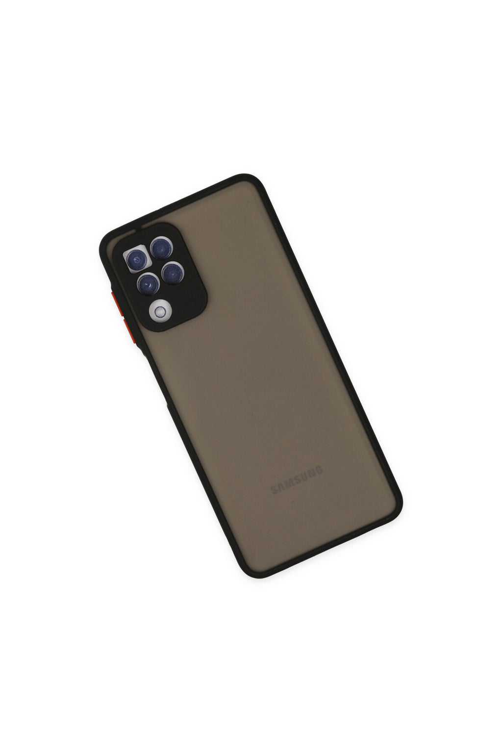 Samsung Galaxy A22 Uyumlu Kılıf Montreal Silikon Kapak - Siyah