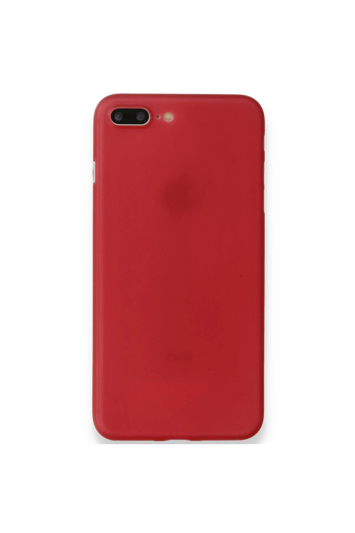 Apple iPhone 8 Plus Uyumlu Kılıf PP Ultra İnce Kapak - Kırmızı