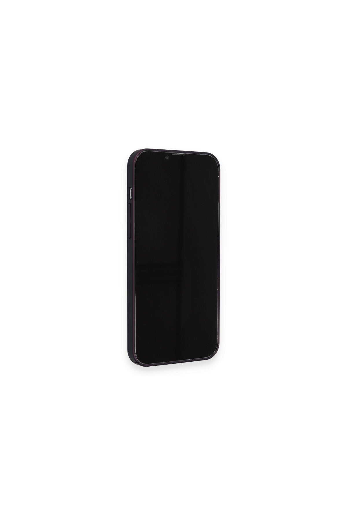 Apple iPhone 14 Pro Uyumlu Kılıf Jack Magneticsafe Lens Silikon - Mürdüm