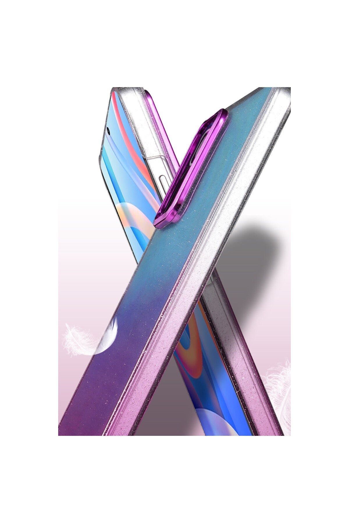 Xiaomi Redmi Note 11 Pro Uyumlu Glossy Kapak - Siyah