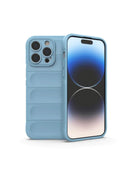 Apple iPhone 15 Pro Max Uyumlu Kılıf Optimum Silikon - Sky Blue
