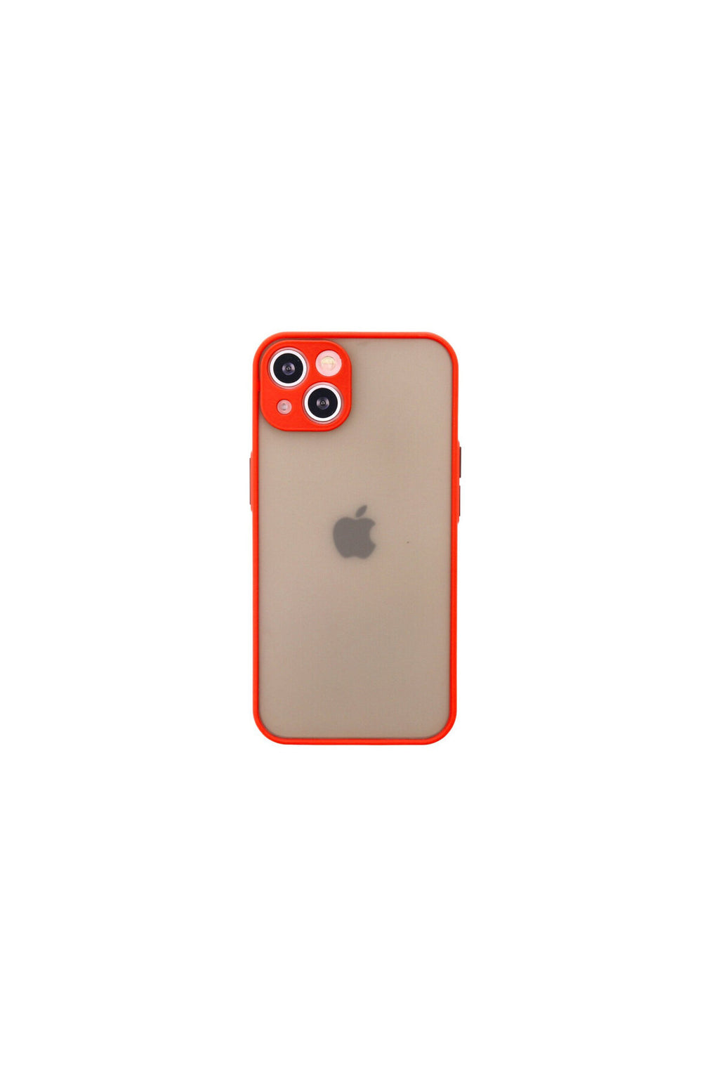 Apple iPhone 13 Mini Uyumlu Kılıf Montreal Silikon Kapak - Kırmızı