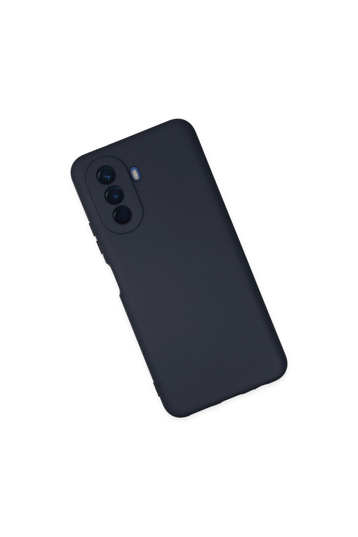 Huawei Nova Y70 Uyumlu Kılıf Nano içi Kadife Silikon - Lacivert