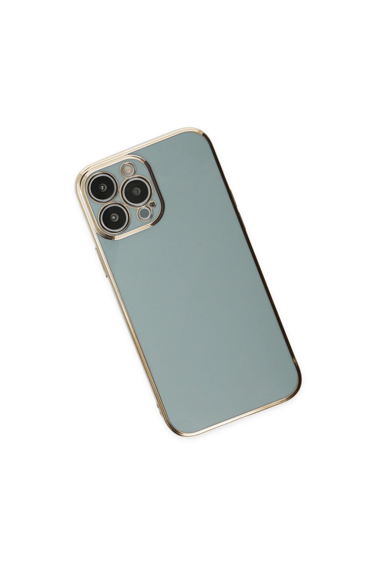 Apple iPhone 14 Pro Uyumlu Kılıf Volet Silikon - Açık Yeşil
