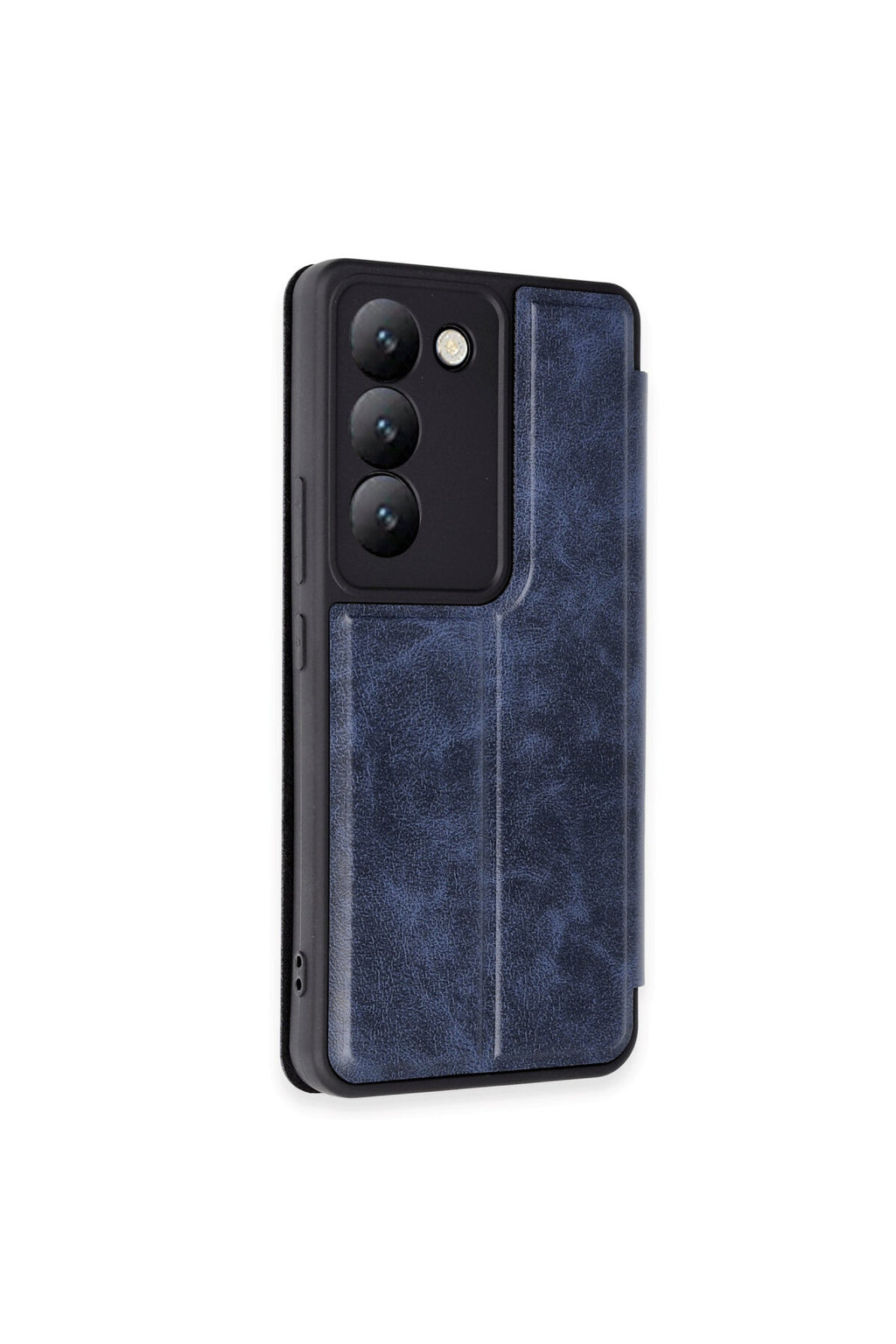 Vivo V30 Lite 4G Uyumlu Kılıf Flip Cover - Lacivert