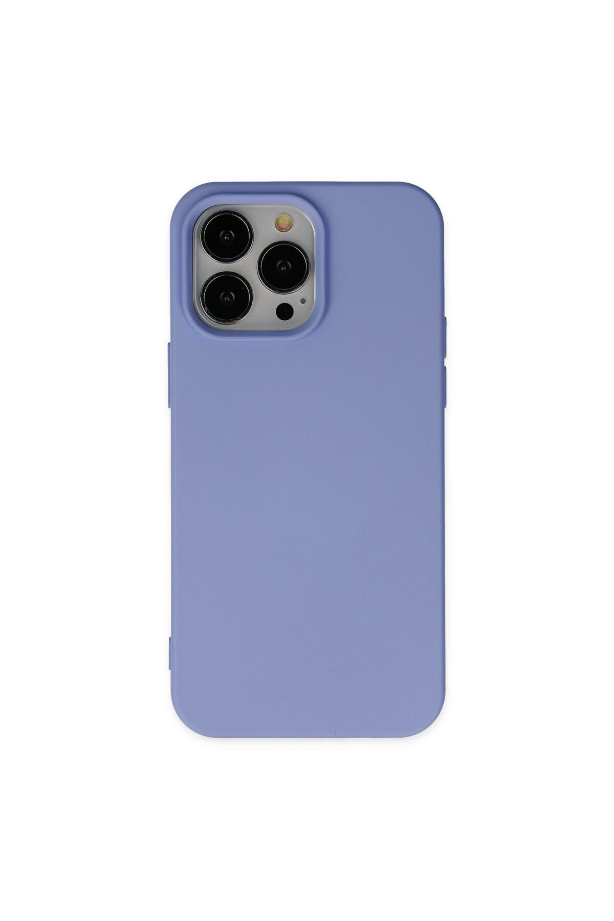 Apple iPhone 14 Pro Uyumlu Kılıf Nano içi Kadife Silikon - Lila