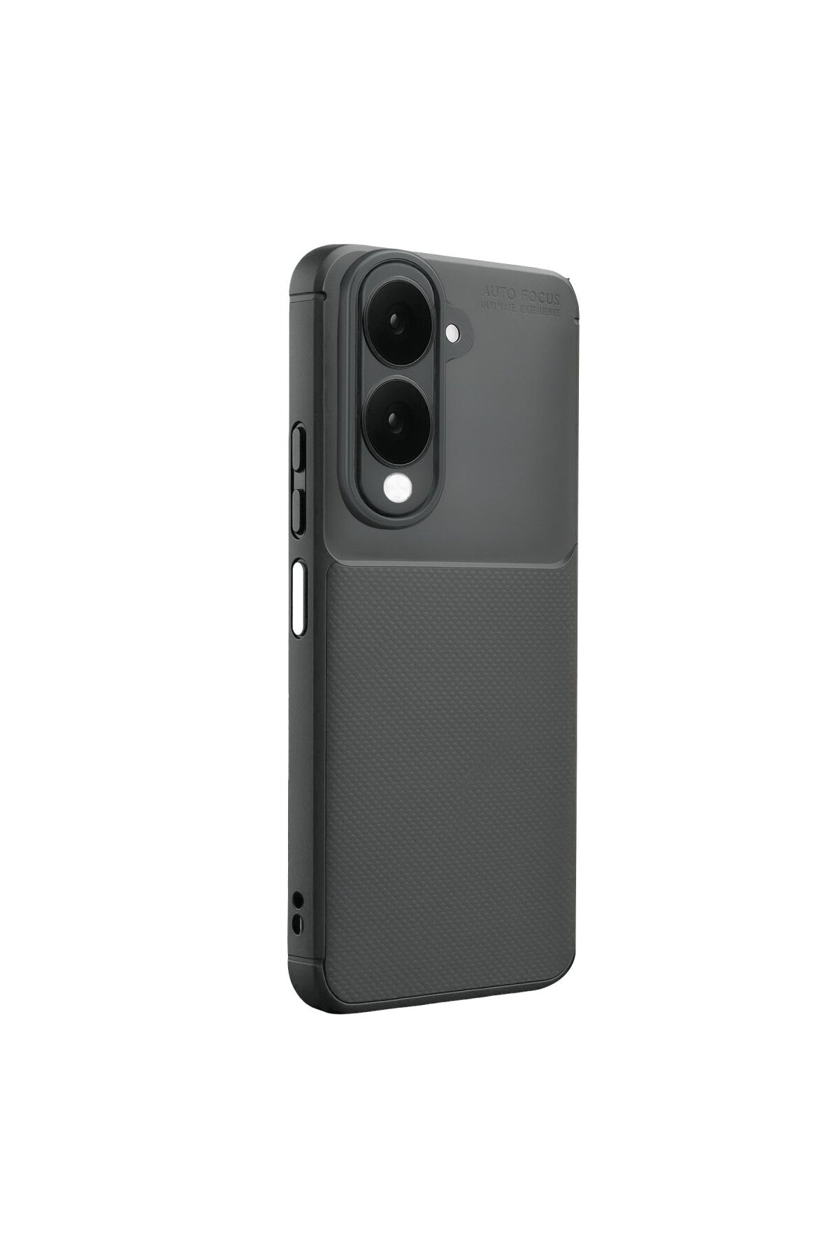 Vivo Y29S Uyumlu Auto Focus Karbon Kapak - Gri
