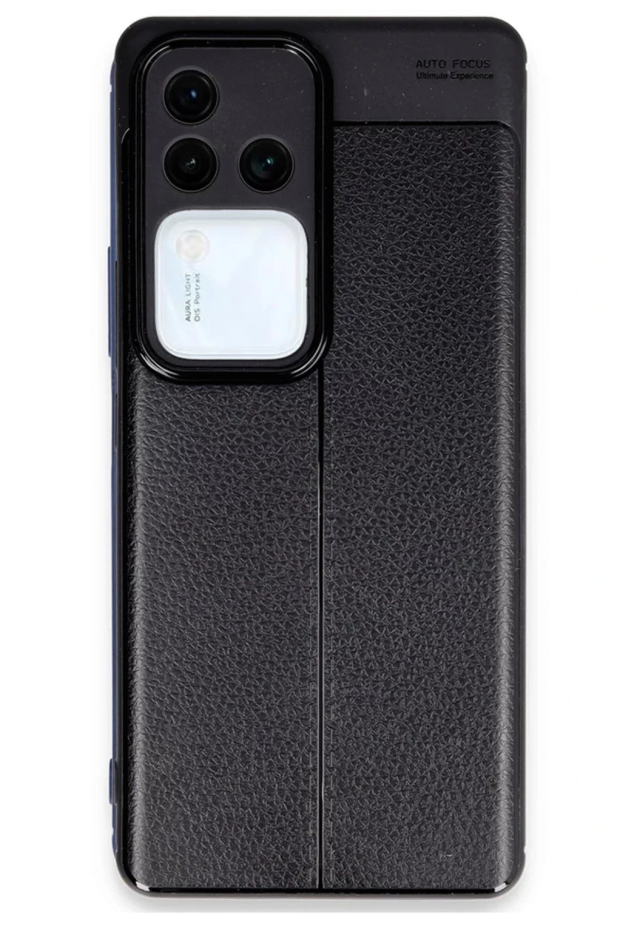 Vivo V30 5G Uyumlu Kılıf Auto Focus Kapak - Siyah