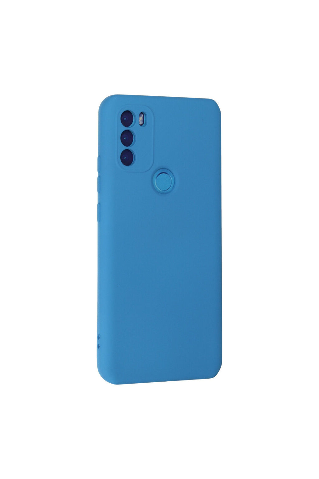 General Mobile GM 21 Plus Kılıf Nano içi Kadife Silikon - Mavi