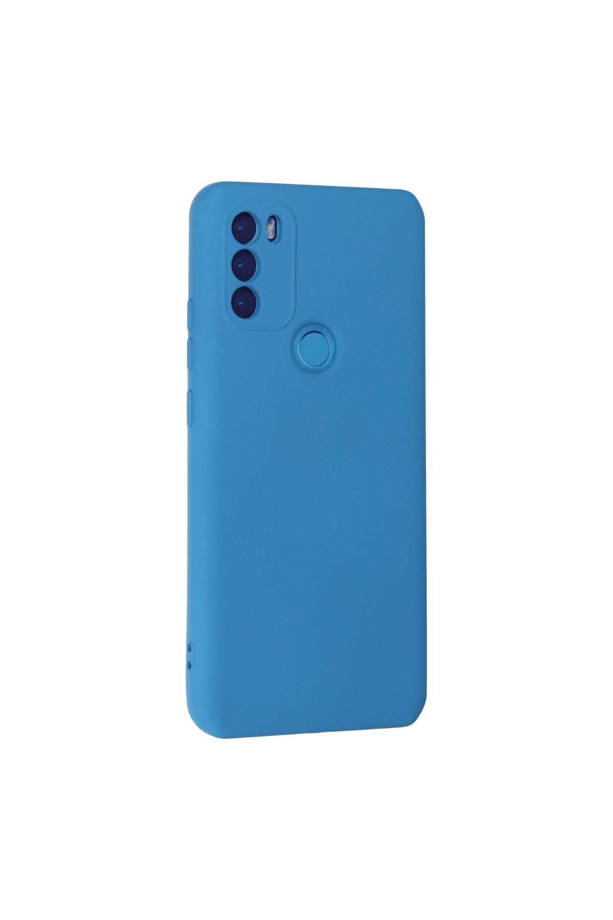 General Mobile GM 21 Plus Kılıf Nano içi Kadife Silikon - Mavi
