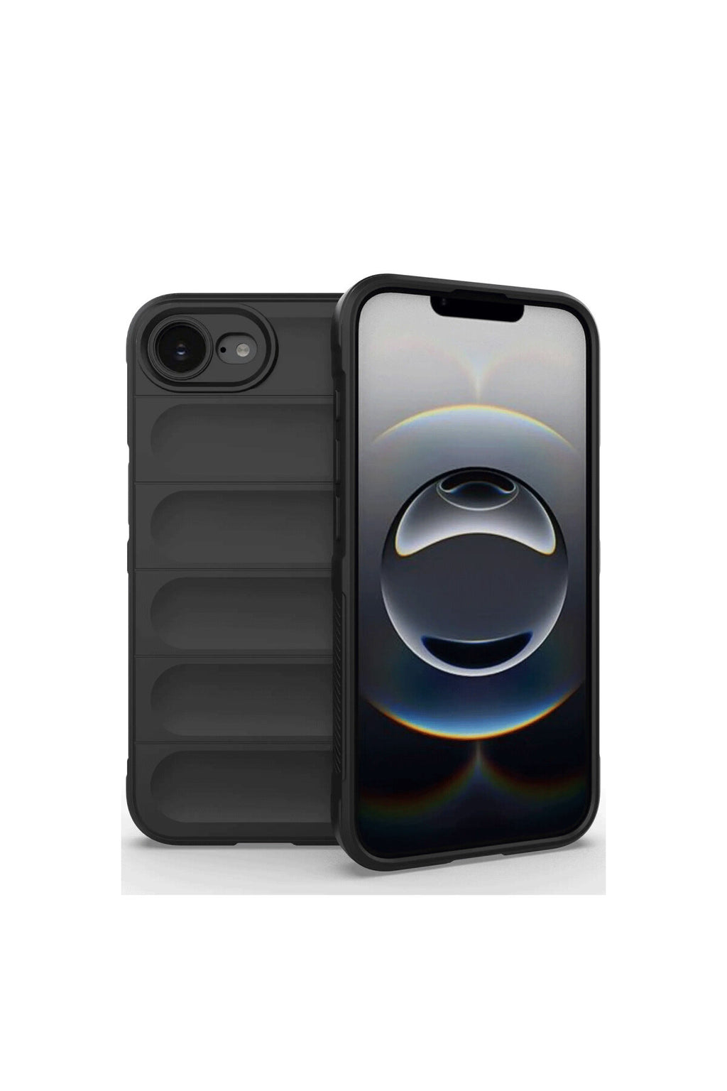 Apple iPhone 16E Uyumlu Kılıf Optimum Silikon - Siyah