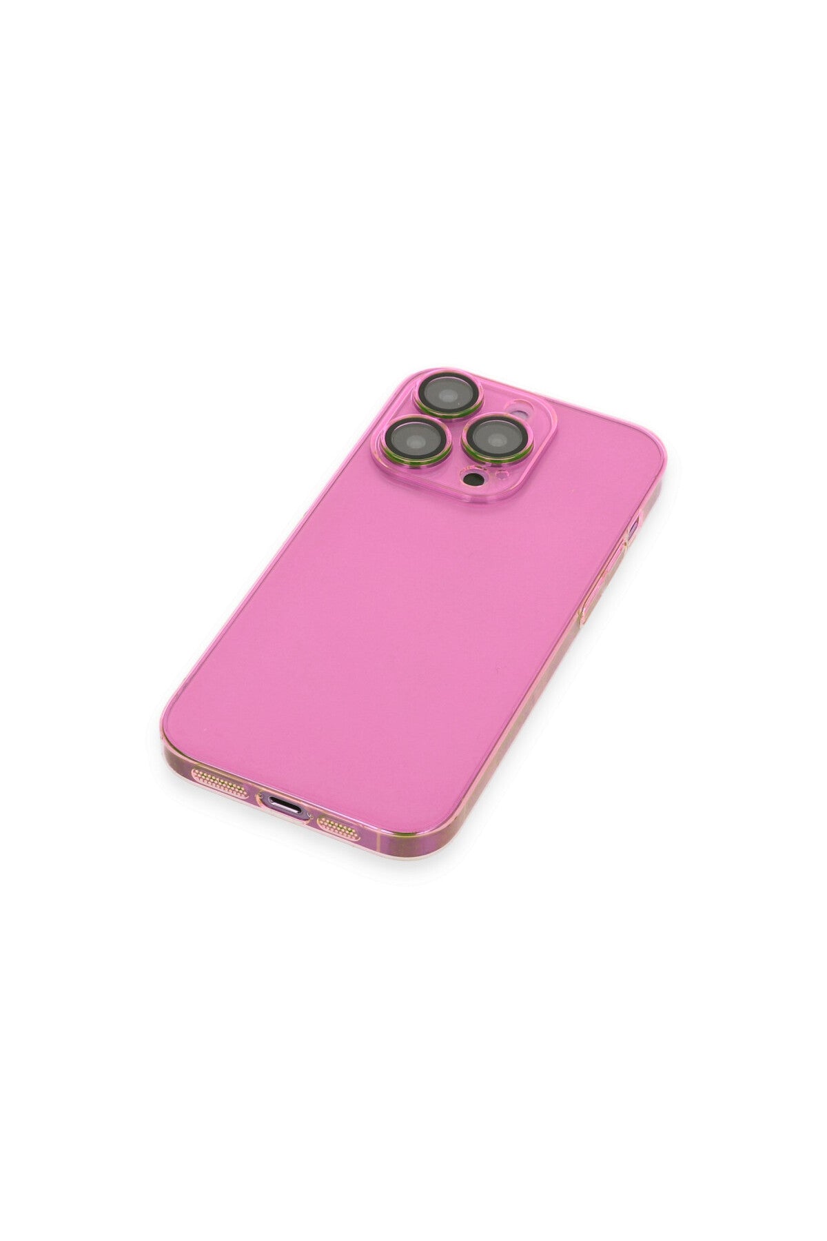 Apple iPhone 13 Pro Uyumlu Kılıf Armada Lensli Kapak - Pembe