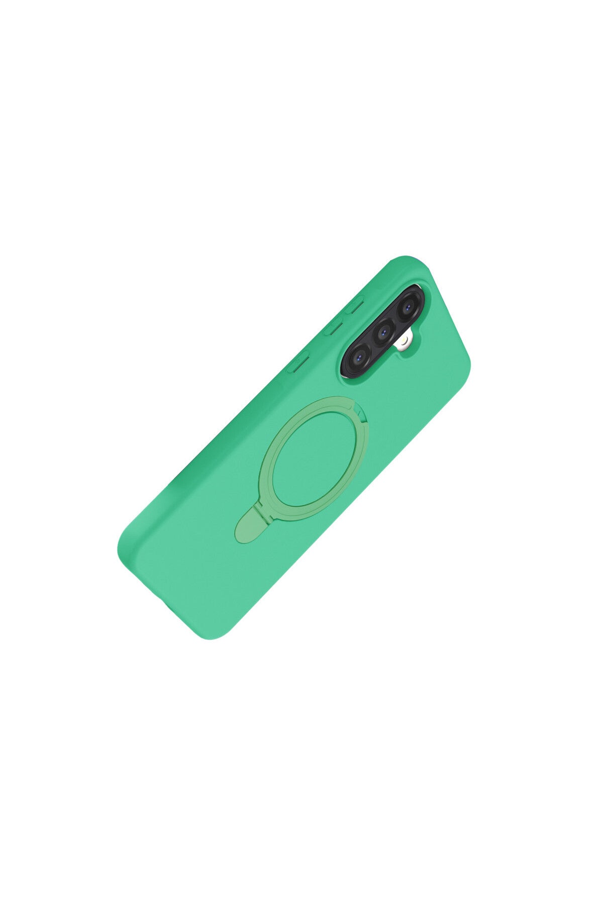 Samsung Galaxy A26 Uyumlu Regal Magsafe Standlı Kapak - Yeşil