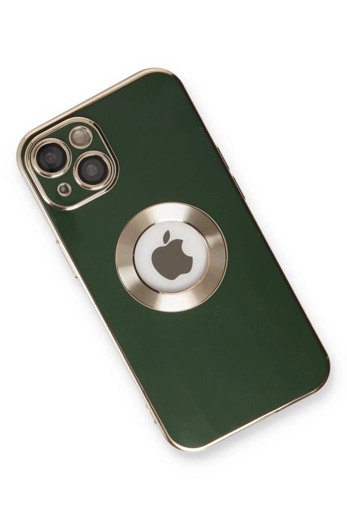 Apple iPhone 14 Plus Uyumlu Kılıf Store Silikon - Yeşil