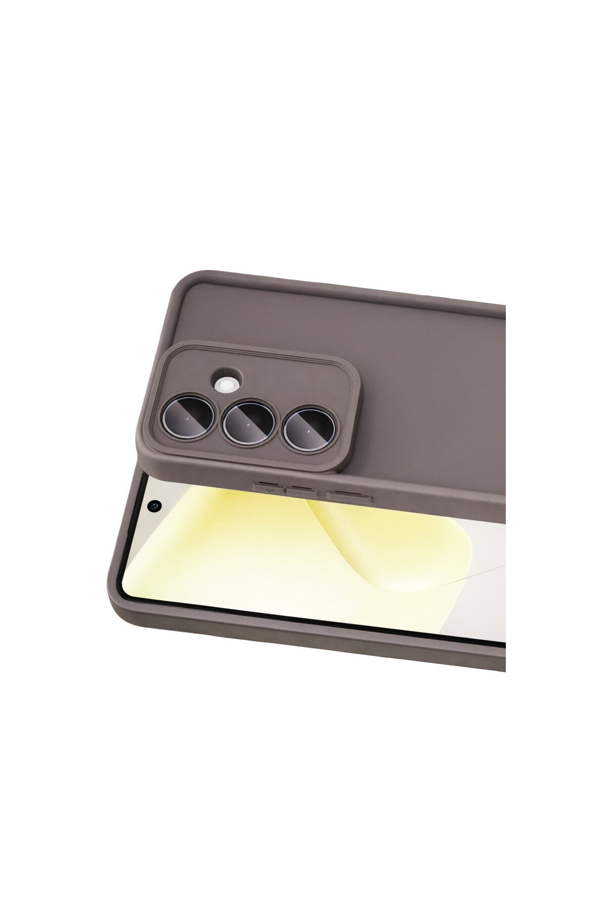 Samsung Galaxy A37 5G Uyumlu Viera Silikon - Gri