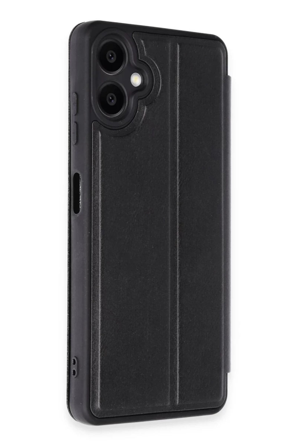 Samsung Galaxy A06 Uyumlu Kılıf Flip Cover - Siyah