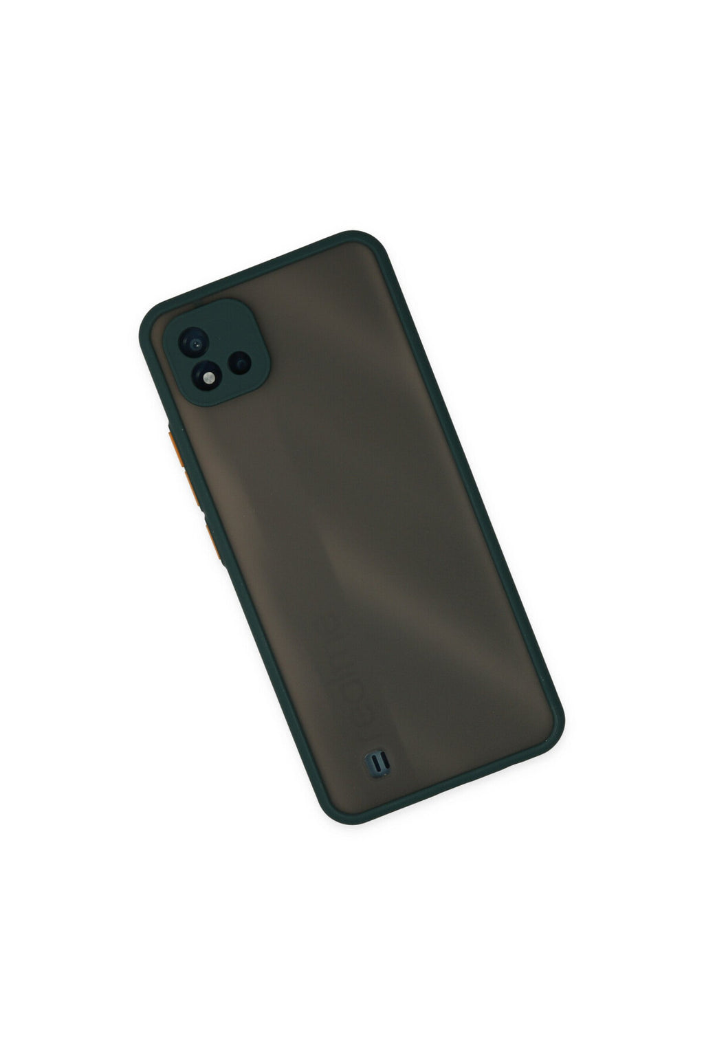 Realme C11 2021 Uyumlu Kılıf Montreal Silikon Kapak - Yeşil